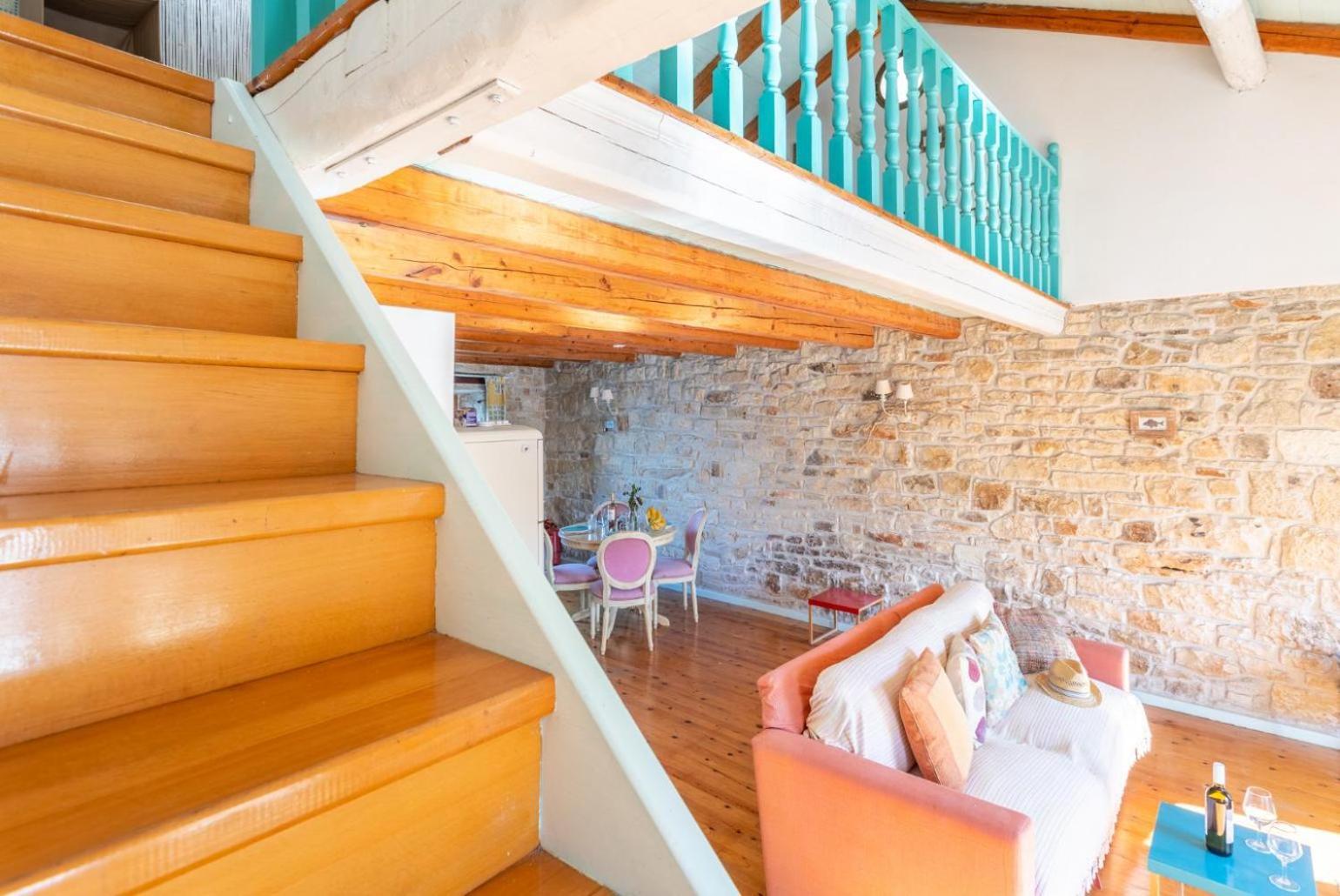 Spiros Jetty House Apartment Longos  Bagian luar foto