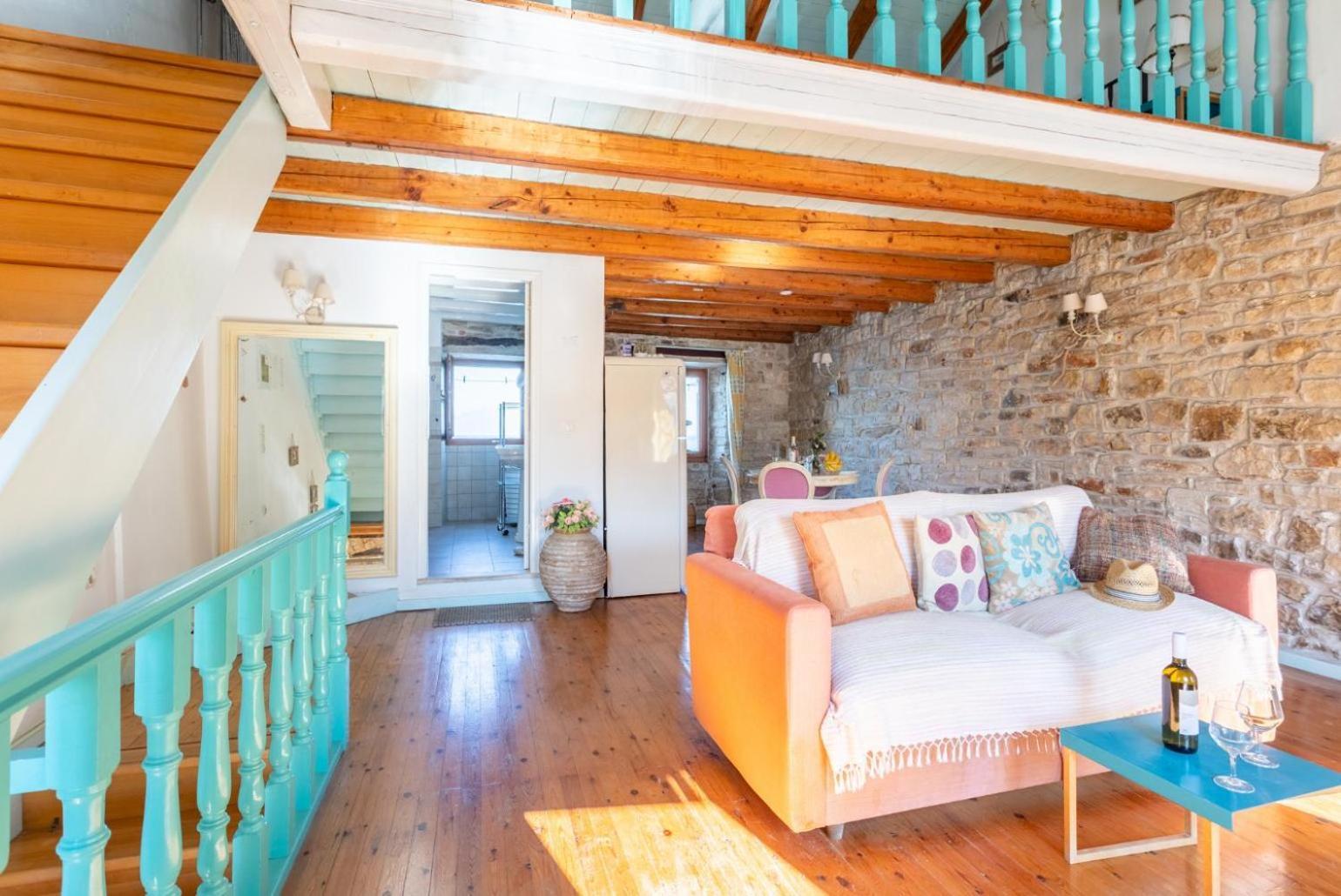 Spiros Jetty House Apartment Longos  Bagian luar foto